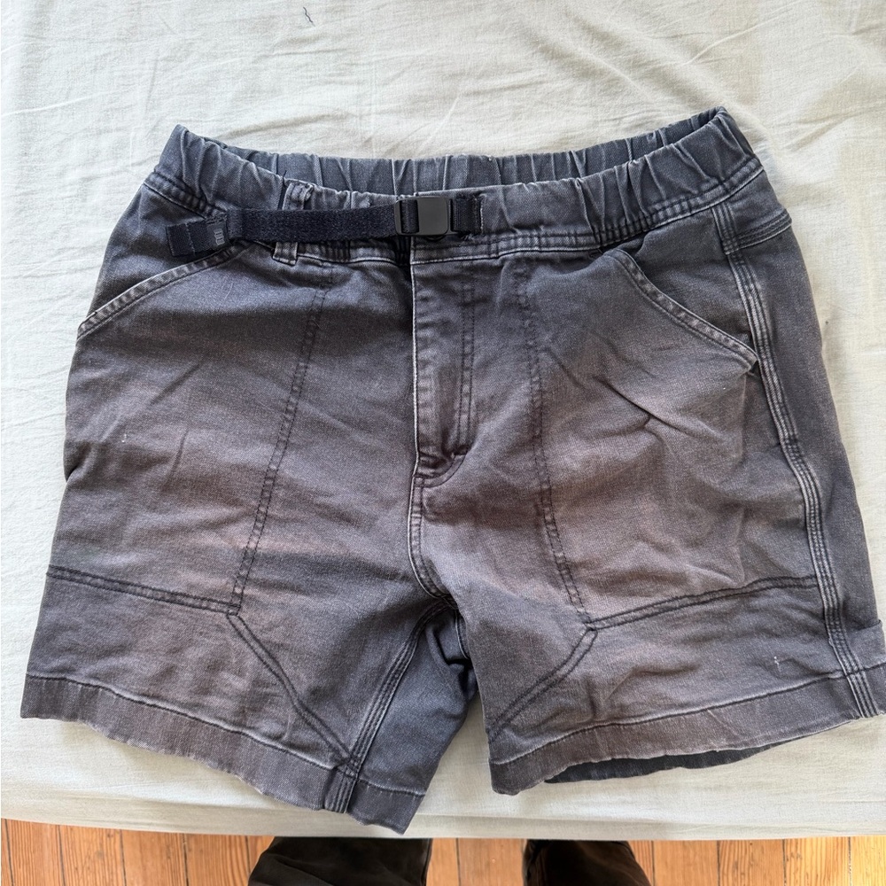 TOPO Designs Men’s Charcoal Mountain Shorts Size M
